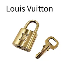Louis Vuitton ルイヴィトン パドロック ゴールド キー付き カデナ 南京錠 アクセサリー