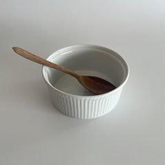 白のココット アンティーク 白の食器 スフレ オープン可 - メルカリ