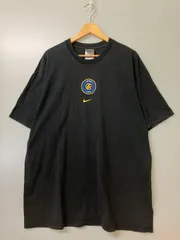 【中古品】NIKE ナイキ 90~00S INTEL INTERNAZIONALE TEE セリエA インテルミラノ ロゴ Tシャツ メンズ トップス 【146-251212-em-13-min】