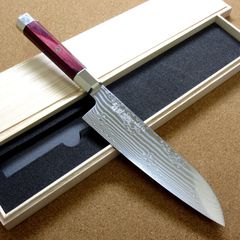 黒崎優　閃光・切付　文化 包丁 170mm 紫檀柄　万能包丁　粉末ハイス 越前伝統工芸士「黒崎優」閃光・剣型文化165mm(粉末ハイス鋼・鎚目打