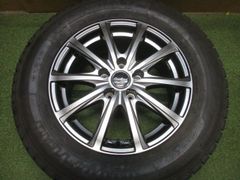 美品 ほぼ新品イボ付き BSスタッドレス VRX3 215/60R16 ヴェゼル