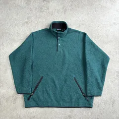 90s 1996年 USA製 patagonia Wooly-T 【 turquoise 】 パタゴニア ウーリーT スナップ シンチラ フリース プルオーバー 【 ターコイズ 】