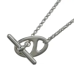 エルメス HERMES シェーヌダンクルパンクネックレス シルバー Ag925 ジュエリー