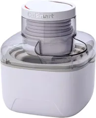 【新品未開封】クイジナート アイスクリームメーカー 手作りアイス コンパクト 専用レシピ付き ホワイト ICE-M10WJ