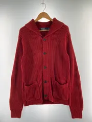 【中古品】 RALPH LAUREN ローゲージ ショールカラ―カーディガン メンズ アウター 厚手  【146-251212-em-16-min】