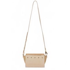 【中古】アレキサンダーワン パイソンペリカン ショルダーバッグ レザー スタッズ ベージュ レディース アレキサンダーワン ALEXANDER WANG パイソンペリカン ショルダー