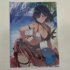 【中古未開封】【アニメグッズ】　ユミア・リースフェルト 描き下ろしA4クリアファイル『PS5 PS4 Switch PCソフト ユミアのアトリエ ～追憶の錬金術士と幻創の地～ Amazon.co.jp購入特典』