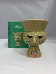 ビヨンヴィンブラッド　1953年スタジオ手書き一点物の作品カップ型女の子修復有り ビヨンヴィンブラッド 1953年スタジオ手書き一点物の作品カップ型