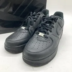Supreme  Nike シュプリーム ナイキ スニーカー CU9225-001 Air Force 1 Low エアフォース1 ロー メンズ 27cm ブラック 靴 B15469◆