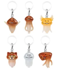 なめこ栽培キット めじるしアクセサリー2 全6種セット