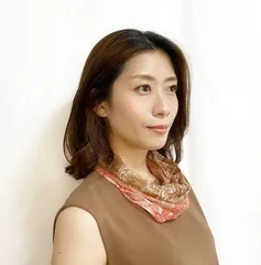 スカーフで冬華やぐ・[ユビオン] KINUWA 横浜シルク リングスカーフ 日本製‐シルク100% シルクシフォン (ピンク)