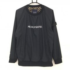 美品】パーリーゲイツ スニード レッド×黒 蓄熱裏地 フロッキーロゴ