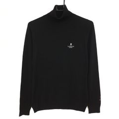 美品】マスターバニー ニットジップパーカー 黒 ジャケット 3ポケット