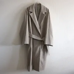 【美品】 ARTS&SCIENCE 【ベルテッド ロング コート】1 ウール アーツアンドサイエンス 25120280のサムネイル