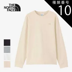 種類10：Z/L ザ・ノース・フェイス レディース ロンt 長袖Tシャツ ロングスリーブヌプシコットンティー THE NORTH FACE NTW32443 L/S NUPTSE CTN TEE 刺繍ロゴ  グラベル オフホワイト　 ヌプシコットンティー  ノ