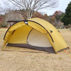 RIPEN ドーム型山岳テント イエロー/ブラウン RIPEN ドーム型山岳テント イエロー/ブラウン 【公式通販】