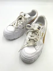 PUMA プーマ RS-X REINVENT ローカット スニーカー size24.5/白×ミント ■■ レディース