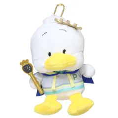 あひるのペックル マスコット ミニぬいぐるみボールチェーン フラガリアメモリーズ MC サンリオ ナカジマ プレゼント キャラクター グッズ 