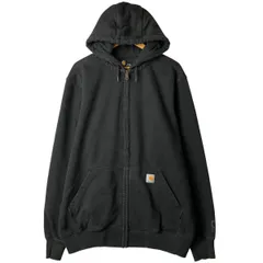 古着 カーハート Carhartt ORIGINAL FIT Rain Defender レインディフェンダー スウェットフルジップパーカー メンズL相当/eaa603513