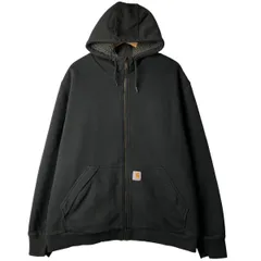 古着 カーハート Carhartt RELAXED FIT Rain Defender レインディフェンダー スウェットフルジップパーカー メンズXXL相当/eaa603514