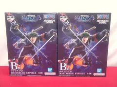 【未開封品】一番くじ ワンピース 未来島エッグヘッド～Burst of Energy～ B賞 ロロノア・ゾロ フィギュア 2個セット  314