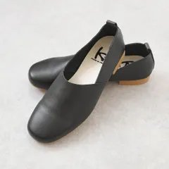 [ブラック]フラットシューズ レディース 本革 レザー ローヒール ぺたんこ 痛くない 柔らかい 疲れない 歩きやすい 軽量 スーツ 仕事用 通勤 立ち仕事 冠婚葬祭 日本製 25cm 25.5cm 黒 ブラック おしゃれ かわいい k11-9285035