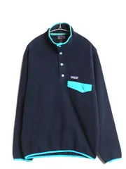 【お得なクーポン配布中!】 パタゴニア ライトウェイト シンチラ スナップT メンズ S / 16年製 フリース プルオーバー ジャケット ブルゾン アウトドア ハイネック 紺