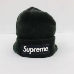 Supreme シュプリーム NEW ERA ニューエラ ニット帽 ビーニー 帽子 ボックスロゴ box logo beanie 23AW 男女兼用 ブラック 服飾 DF17541■
