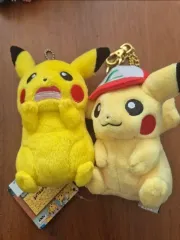 ポケットモンスター ピカチュウ ぬいぐるみ キーホルダー 2種 セット