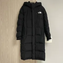 THE NORTH FACE ザノースフェイス ブラック ダウンジャケット ロング丈 s