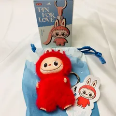 S【ラブブ】POPMART  ラブブ  マスコット PIN FOR LOVE