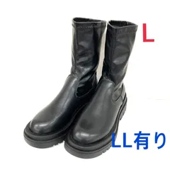 ⬛️《新品保管品》ノーフォール⭐︎ハーフブーツ L ブラック