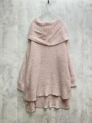 n'Or ノアール タートルネック ニット セーター sizeF/ピンク ◆■レディース