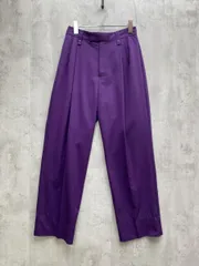 Ameri VINTAGE アメリヴィンテージ ウール ストレート スラックス パンツ sizeM/紫 ■◇レディース