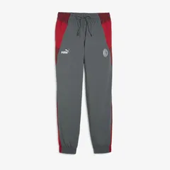 【送料無料・匿名配送】Puma ACミラン 23/24 ウーブン パンツ 灰/赤 防水 公式 新品