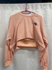 LADY LIKE イレギュラーヘムショートトップス&キャミソールセット Mサイズ