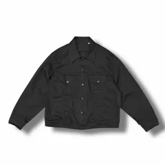 参考上代33000円 Bagutta ストレッチコットンポリギャバジンオーバーサイズドトラッカージャケット ブルゾン バグッタ LEE GLJ/12183 ブラック S （3988M）のサムネイル