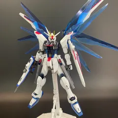 ガンプラ【中古品/キズ、ほこり】 一番くじ 機動戦士ガンダム ガンプラ2021 B賞 MASTER GRADE 1/100 フリーダムガンダム ソリッドクリア 完成品 組立済み Gunpla/高达模型/鋼彈模型/건프라 1671