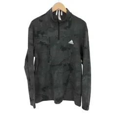 アディダス adidas 迷彩柄 ハーフジップ トレーナー メンズ JPN：XL 