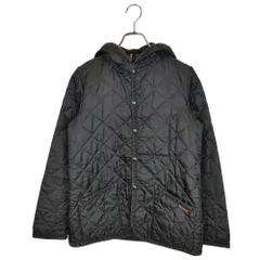 LAVENHAM ラベンハム キルティング パーカー 7-1021-5551-3 38 ブラック レディース