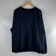 デサント ナイロン ウォームアップ ネイビースウェット 110 251211