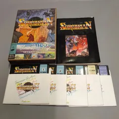 M1013◆ソーサリアン　PC-8801 5インチ5枚組　未チェック◆