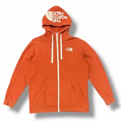 THE NORTH FACE リアビューフルジップフーディー パーカー スウェット ザノースフェイス NT11930 オレンジ L （4006M）