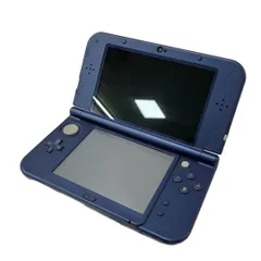 Nintendo New ニンテンドー 3DS LL 本体 RED-001 メタリックブルー 中古 訳ありH10699666
