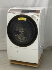 【配送エリア限定｜屋内搬入＆取付無料】日立 11kg ドラム式洗濯機 BD-SV110BR 右開き 動作確認＆クリーニング済み ビッグドラム ヒートリサイクル乾燥 風アイロン ナイアガラ洗浄 HC0499