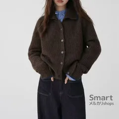 ニットカーディガン レディース ハイネック 襟付き ゆったり シンプル カジュアル 秋冬 羽織り M251212-5