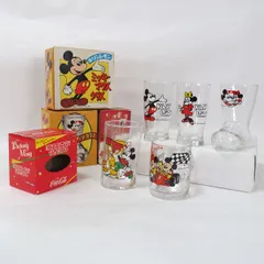 Disney / ディズニー ◆【グラス】ディズニー/レトロなミッキーのグラスセット（5個） ギフト【未使用】 