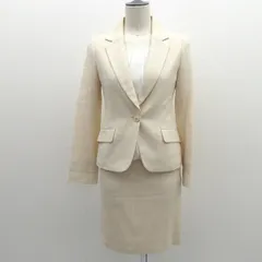 INDIVI / インディヴィ ◆セットアップ/ジャケット/ワンピース/ベージュ/サイズ36 127-44028 【レディース/ガールズ/LADY/女性/婦人】 レディースファッション【中古】 