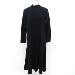 N. Natural Beauty Basic  ◆ティアードニットワンピース/ブラック/サイズM 166-4140060 【レディース/ガールズ/LADY/女性/婦人】 レディースファッション【中古】 