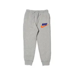 [ナイキ] クラブ コレクション スウェット ジョガー パンツ フリース 裏起毛 メンズ 国内正規品 スポーツウェア ジム フィットネス トレーニング FN3095-06 [(063) ダークグレーヘザー/ライトスモークグレー/セーフティオレンジ] [2XL]